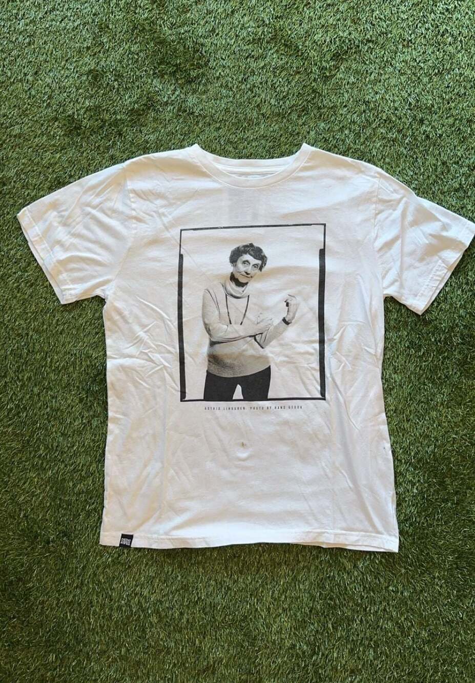 Dedicated Astrid Lindgren Photo by Hans Gedda Organic Cotton T-Shirt